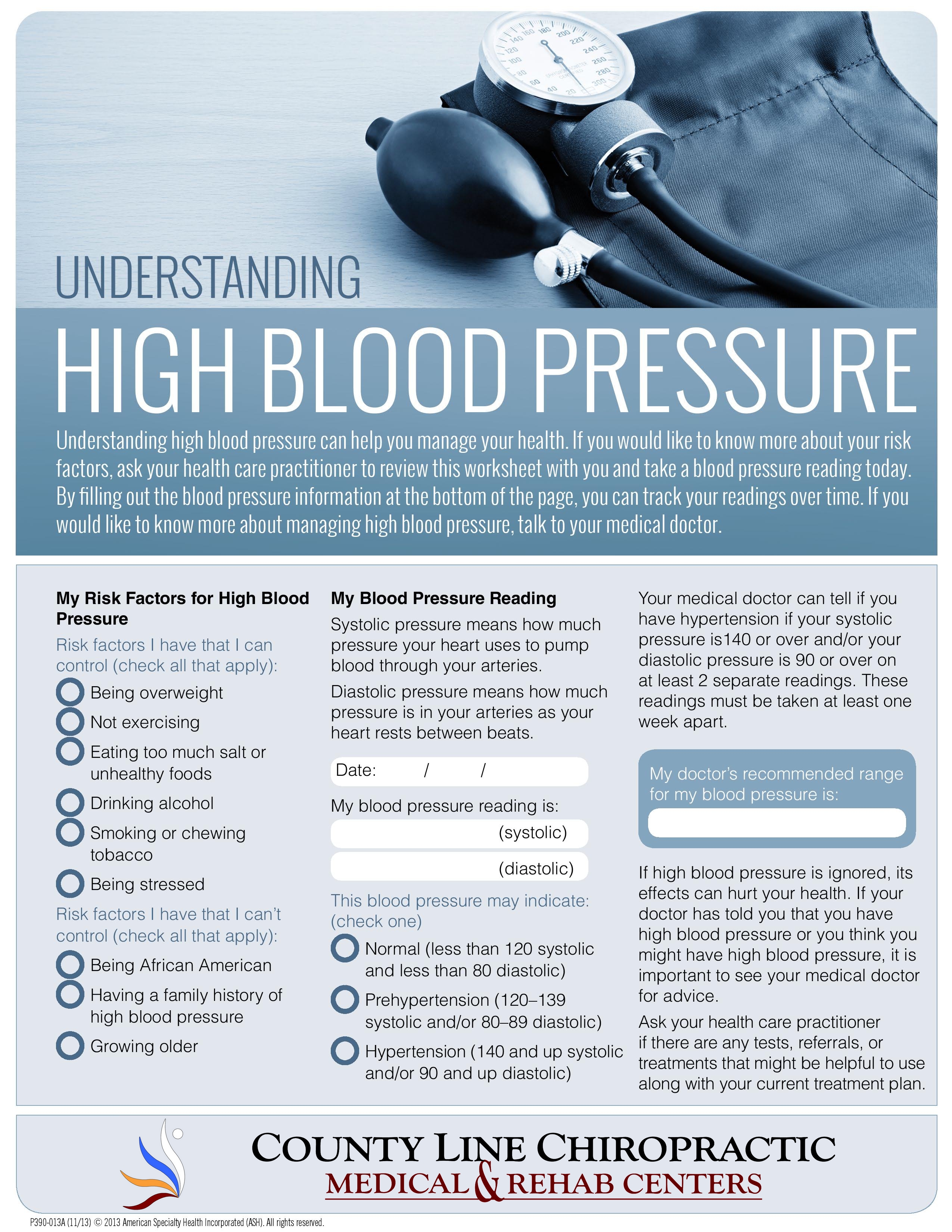 explain high blood pressure